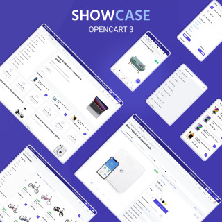 ShowCase v 2.4 - адаптивный универсальный шаблон для Опенкарт 3