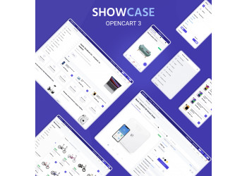 ShowCase v 2.4 - адаптивный универсальный шаблон для Опенкарт 3